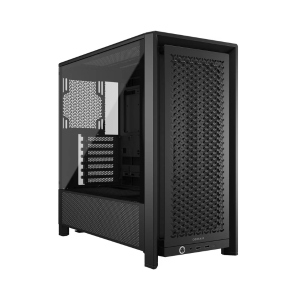 Gabinete Corsair FRAME 4000D – Mid Tower ATX modular, Vidrio Templado, Flujo Alto, USB-C, Negro [CC-9011290-WW]