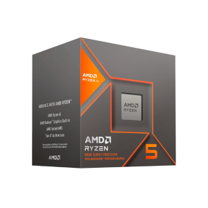 Procesador AMD Ryzen 5 8400F (AM5, 6 núcleos / 12 hilos, hasta 4.7 GHz) [100-100001591BOX]