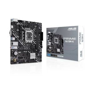 Placa Madre ASUS PRIME H610M-K (LGA 1700, DDR5, Micro-ATX, PCIe 4.0) [PRIME-H610M-K]