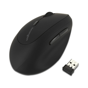 Mouse Inalámbrico Kensington Pro Fit para Zurdos 1600 DPI Ergonómico USB [K79810WW]