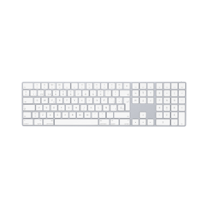 Teclado Apple Magic Keyboard con Teclado Numérico Bluetooth Español Full Size [MXCJ3E/A]