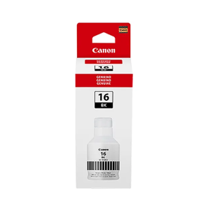 Botella de Tinta Canon GI-16 Negro para MAXIFY (Alta Capacidad) [4408C001AA]