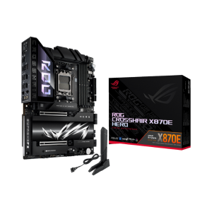 Placa Madre ASUS ROG CROSSHAIR X870E HERO (AM5, DDR5, ATX, PCIe 5.0, WiFi 7) [ROG CROSSHAIR X870E HERO]