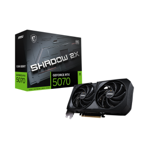 Tarjeta de Video MSI GeForce RTX 5070 12GB GDDR7 Shadow 2X OC [G5070-12S2C]