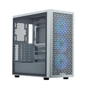 Gabinete Cooler Master Elite 502 White ATX (Vidrio Templado, 3 Ventiladores ARGB, USB-C) [E502-WGNN-S00]