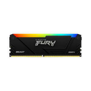 Memoria RAM Kingston Fury Beast RGB 8GB DDR4 3600MHz DIMM (CL17, 1.35V) [KF436C17BB2A/8]