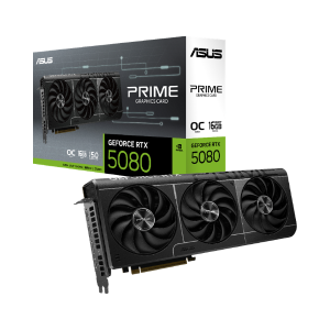 Tarjeta de Video ASUS PRIME GeForce RTX 5080 16GB GDDR7 OC Edition [PRIME-RTX5080-O16G]