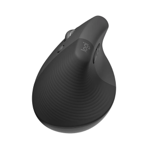 Mouse Logitech Lift Left Vertical Ergonomic Wireless Negro para Zurdos [910-006467]