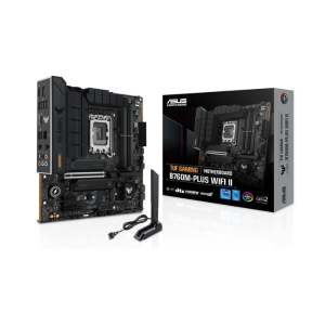 Placa Madre ASUS TUF GAMING B760M-PLUS WIFI II Micro ATX LGA1700 DDR5 Wi-Fi 6 [TUF GAMING B760M-PLUS WIFI II]