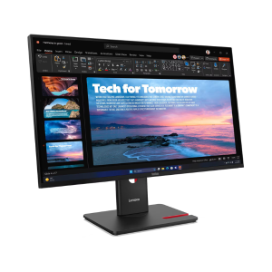 Monitor Lenovo ThinkVision T27QD-40 27" (Quad HD 2560x1440, IPS, 120Hz, USB-C 100W PD, HDMI 2.1, RJ-45) 64AAGAR2CL
