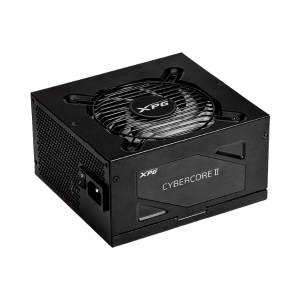 Fuente de Poder XPG CYBERCORE II 1300W (80+ Platinum, Full Modular, ATX 3.1, PCIe 5.0, 12VHPWR) CYBERCOREII1300P-BKCEU